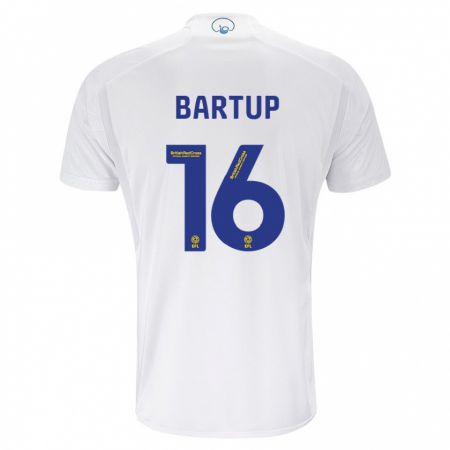 Kandiny Niño Camiseta Laura Bartup #16 Blanco 1ª Equipación 2023/24 La Camisa Chile