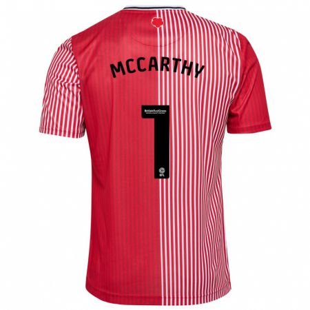 Kandiny Niño Camiseta Alex Mccarthy #1 Rojo 1ª Equipación 2023/24 La Camisa Chile