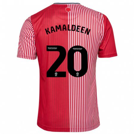 Kandiny Niño Camiseta Kamaldeen Sulemana #20 Rojo 1ª Equipación 2023/24 La Camisa Chile