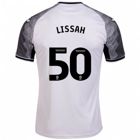 Kandiny Niño Camiseta Filip Lissah #50 Blanco 1ª Equipación 2023/24 La Camisa Chile