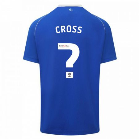 Kandiny Niño Camiseta Alex Cross #0 Azul 1ª Equipación 2023/24 La Camisa Chile