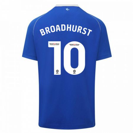 Kandiny Niño Camiseta Danielle Broadhurst #10 Azul 1ª Equipación 2023/24 La Camisa Chile
