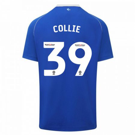 Kandiny Niño Camiseta Eliza Collie #39 Azul 1ª Equipación 2023/24 La Camisa Chile