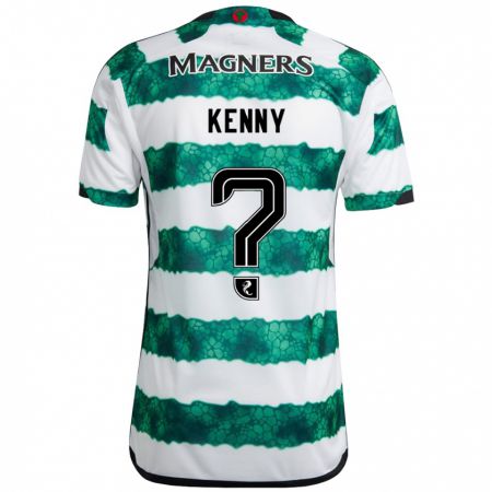 Kandiny Niño Camiseta Johnny Kenny #0 Verde 1ª Equipación 2023/24 La Camisa Chile