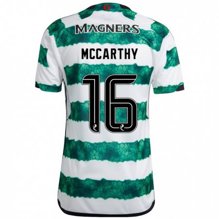 Kandiny Niño Camiseta James Mccarthy #16 Verde 1ª Equipación 2023/24 La Camisa Chile