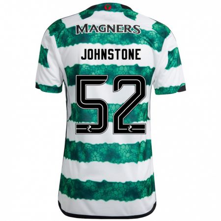 Kandiny Niño Camiseta Rachael Johnstone #52 Verde 1ª Equipación 2023/24 La Camisa Chile