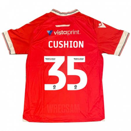 Kandiny Niño Camiseta Owen Cushion #35 Rojo 1ª Equipación 2023/24 La Camisa Chile