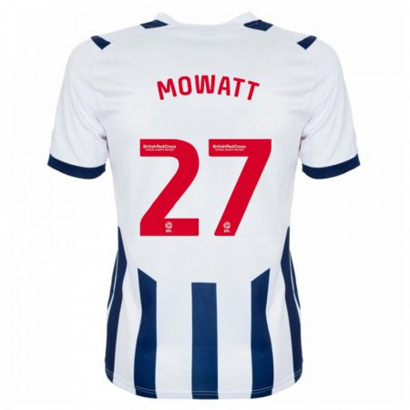 Kandiny Niño Camiseta Alex Mowatt #27 Blanco 1ª Equipación 2023/24 La Camisa Chile