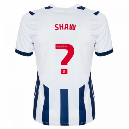 Kandiny Niño Camiseta Josh Shaw #0 Blanco 1ª Equipación 2023/24 La Camisa Chile