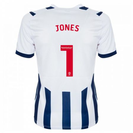 Kandiny Niño Camiseta Lucy Jones #1 Blanco 1ª Equipación 2023/24 La Camisa Chile