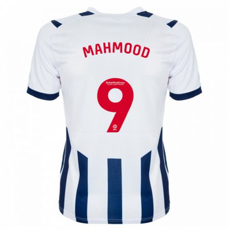 Kandiny Niño Camiseta Mariam Mahmood #9 Blanco 1ª Equipación 2023/24 La Camisa Chile