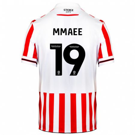 Kandiny Niño Camiseta Ryan Mmaee #19 Rojo Blanco 1ª Equipación 2023/24 La Camisa Chile