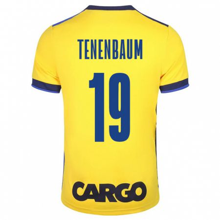 Kandiny Niño Camiseta Daniel Tenenbaum #19 Amarillo 1ª Equipación 2023/24 La Camisa Chile