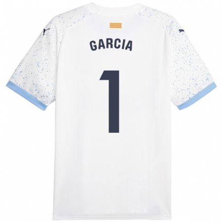 Kandiny Niño Camiseta Lucas García #1 Blanco 2ª Equipación 2023/24 La Camisa Chile