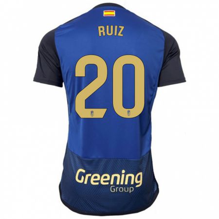 Kandiny Niño Camiseta Sergio Ruiz #20 Armada 2ª Equipación 2023/24 La Camisa Chile