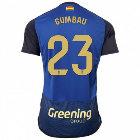 Kandiny Niño Camiseta Gerard Gumbau #23 Armada 2ª Equipación 2023/24 La Camisa Chile