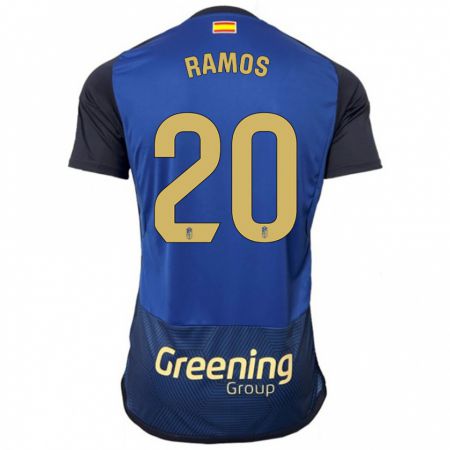 Kandiny Niño Camiseta Lucía Ramos #20 Armada 2ª Equipación 2023/24 La Camisa Chile