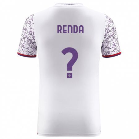 Kandiny Niño Camiseta Thomas Renda #0 Blanco 2ª Equipación 2023/24 La Camisa Chile