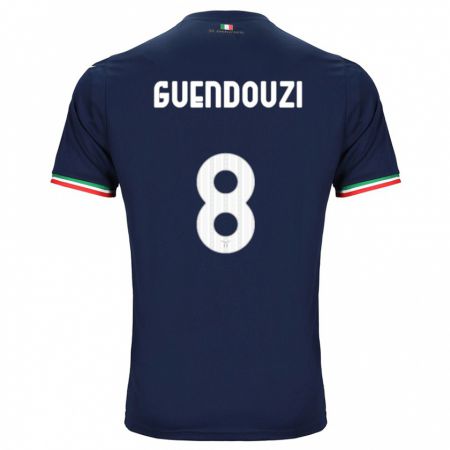 Kandiny Niño Camiseta Mattéo Guendouzi #8 Armada 2ª Equipación 2023/24 La Camisa Chile