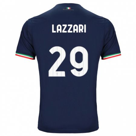 Kandiny Niño Camiseta Manuel Lazzari #29 Armada 2ª Equipación 2023/24 La Camisa Chile