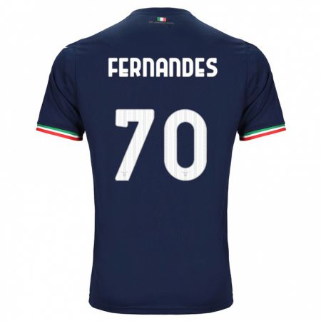 Kandiny Niño Camiseta Saná Fernandes #70 Armada 2ª Equipación 2023/24 La Camisa Chile