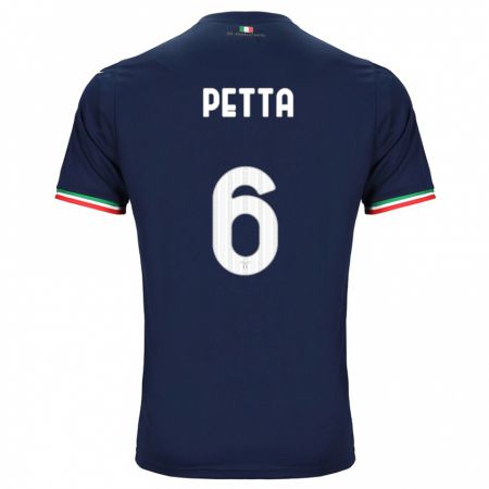 Kandiny Niño Camiseta Andrea Petta #6 Armada 2ª Equipación 2023/24 La Camisa Chile