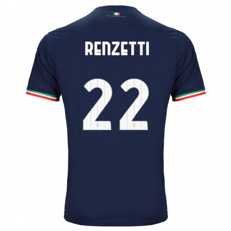 Kandiny Niño Camiseta Davide Renzetti #22 Armada 2ª Equipación 2023/24 La Camisa Chile