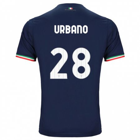 Kandiny Niño Camiseta Nicolò Urbano #28 Armada 2ª Equipación 2023/24 La Camisa Chile