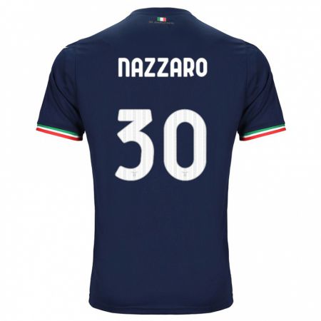 Kandiny Niño Camiseta Marco Nazzaro #30 Armada 2ª Equipación 2023/24 La Camisa Chile