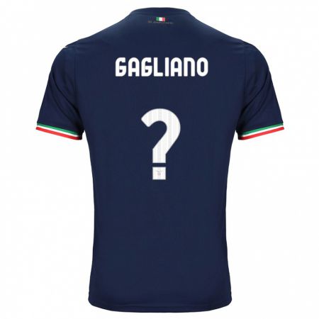 Kandiny Niño Camiseta Mattia Gagliano #0 Armada 2ª Equipación 2023/24 La Camisa Chile