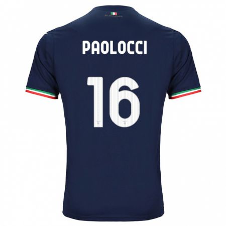 Kandiny Niño Camiseta Gabriele Paolocci #16 Armada 2ª Equipación 2023/24 La Camisa Chile