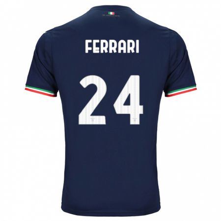Kandiny Niño Camiseta Lorenzo Ferrari #24 Armada 2ª Equipación 2023/24 La Camisa Chile