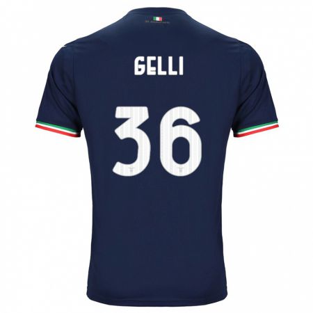 Kandiny Niño Camiseta Valerio Gelli #36 Armada 2ª Equipación 2023/24 La Camisa Chile