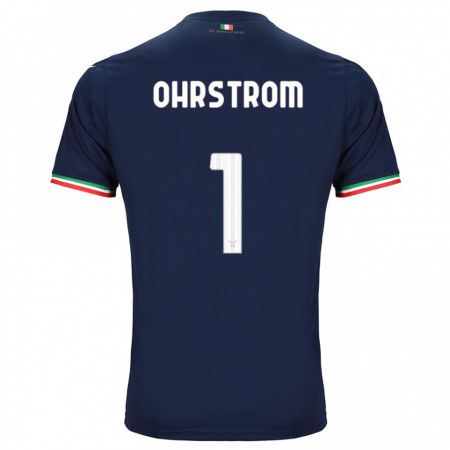 Kandiny Niño Camiseta Stephanie Ohrstrom #1 Armada 2ª Equipación 2023/24 La Camisa Chile