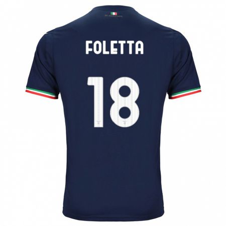 Kandiny Niño Camiseta Isabella Foletta #18 Armada 2ª Equipación 2023/24 La Camisa Chile