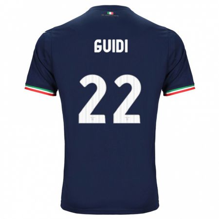 Kandiny Niño Camiseta Emma Guidi #22 Armada 2ª Equipación 2023/24 La Camisa Chile