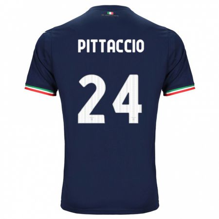 Kandiny Niño Camiseta Francesca Pittaccio #24 Armada 2ª Equipación 2023/24 La Camisa Chile