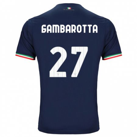 Kandiny Niño Camiseta Margot Gambarotta #27 Armada 2ª Equipación 2023/24 La Camisa Chile