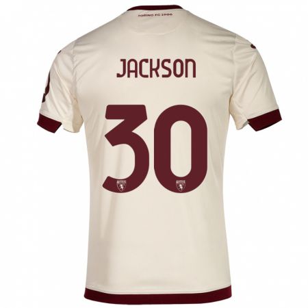 Kandiny Niño Camiseta Michael Jackson #30 Champán 2ª Equipación 2023/24 La Camisa Chile
