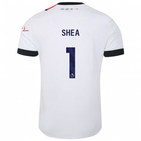 Kandiny Niño Camiseta James Shea #1 Blanco 2ª Equipación 2023/24 La Camisa Chile