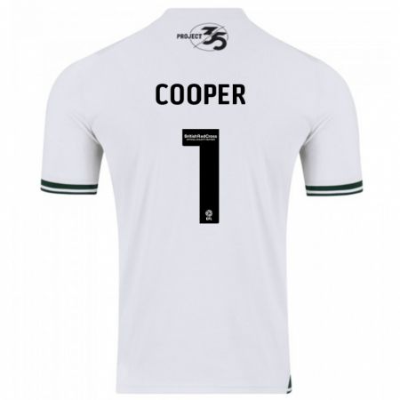 Kandiny Niño Camiseta Michael Cooper #1 Blanco 2ª Equipación 2023/24 La Camisa Chile