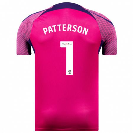 Kandiny Niño Camiseta Anthony Patterson #1 Morado 2ª Equipación 2023/24 La Camisa Chile