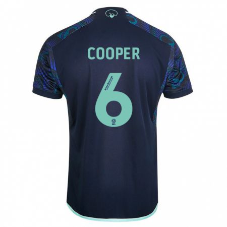 Kandiny Niño Camiseta Liam Cooper #6 Azul 2ª Equipación 2023/24 La Camisa Chile