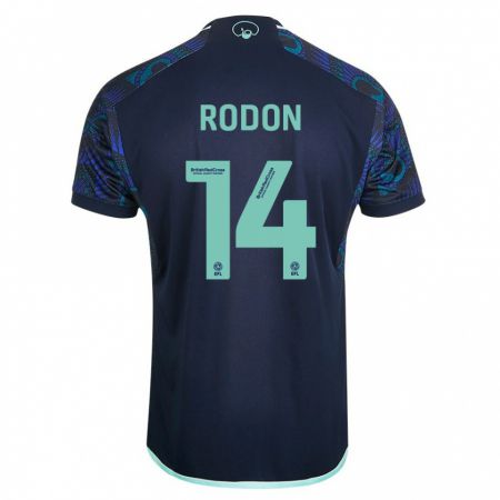 Kandiny Niño Camiseta Joe Rodon #14 Azul 2ª Equipación 2023/24 La Camisa Chile