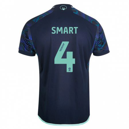 Kandiny Niño Camiseta Olivia Smart #4 Azul 2ª Equipación 2023/24 La Camisa Chile