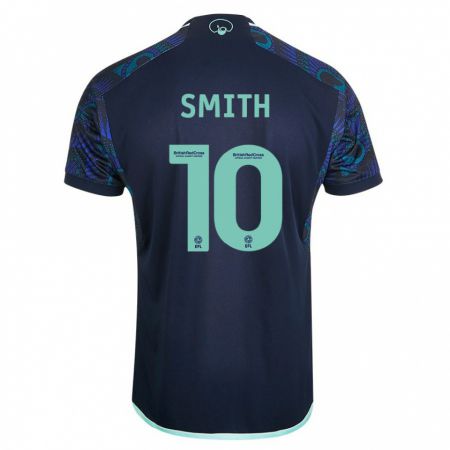 Kandiny Niño Camiseta Kathryn Smith #10 Azul 2ª Equipación 2023/24 La Camisa Chile