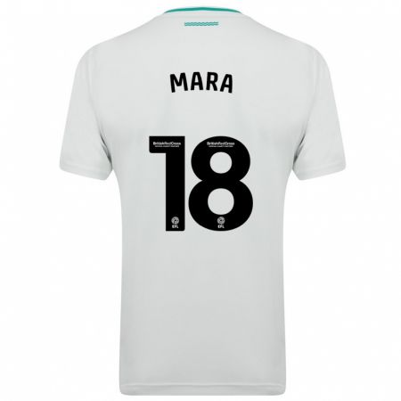 Kandiny Niño Camiseta Sékou Mara #18 Blanco 2ª Equipación 2023/24 La Camisa Chile