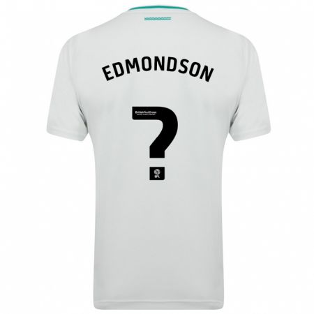 Kandiny Niño Camiseta Tyler Edmondson #0 Blanco 2ª Equipación 2023/24 La Camisa Chile
