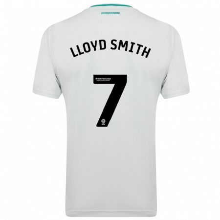 Kandiny Niño Camiseta Lexi Lloyd-Smith #7 Blanco 2ª Equipación 2023/24 La Camisa Chile