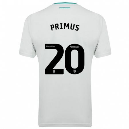 Kandiny Niño Camiseta Atlanta Primus #20 Blanco 2ª Equipación 2023/24 La Camisa Chile
